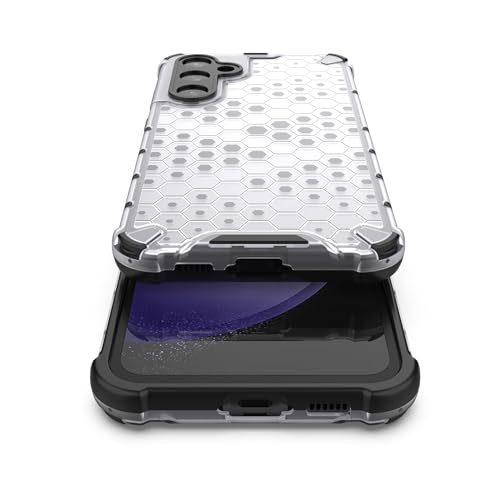 Image of Glasgow Back Case Cover Compatible with [ Samsung Galaxy S23 FE 5G ] (Stylish Design) - Transparent