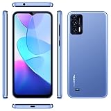 OUKITEL Smartphone Pas Cher, C31(2022) Telephone Portable 4G,6,517' Téléphone Android 12,Quad-Core，5150MAH,3GB+16GB（256GB Extensible,Double SIM 4G+5G WiFi Face ID 2Ans Garantie,Violet