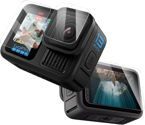 Image of VERTUS Premium Tempered Glass Screen Protector for GoPro Hero13 (Main Screen Protectors + Secondary Screen Protectors + Lens Protectors)