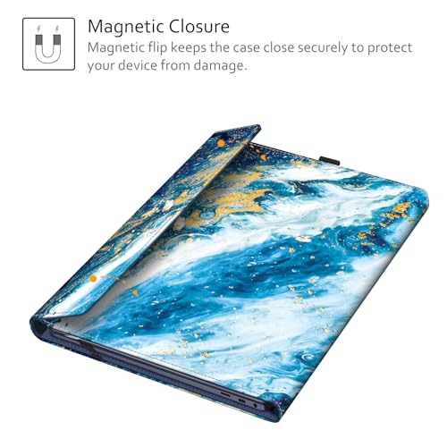 Fintie Sleeve Case Cover for 15.6" Samsung Chromebook Plus XE550XGAA / Samsung Galaxy Book4 360 NP960XGK / Book3 360 NP750QFG / Book2 Pro 360 NP950QED / Book2 Pro NP950XED, Sandy Wave