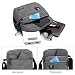 Imagen de ANPTER Bandoleras Bolso Pequeño Mariconeras para Hombres Crossbody Unisex Shoulder Bag con Banda Reflectante de Seguridad y Mujeres