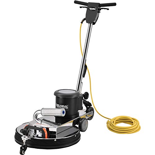 Global Industrial Corded Floor Burnisher with Dust Control
