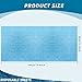 Tatuo 50 Pieces 31 x 70 Inches Disposable Bed Sheets Bed Cover Massage Table Sheet Non-woven Fabric for Spa, Lash, Beauty Salon, Waxing, Hotels(Blue)