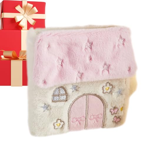 Album fotografico in peluche, con 20 pagine interne, libro di collezione di adesivi, 7,6 cm, organizer per foto, supporto per archiviazione di documenti aziendali, pratica collezione per organizzare