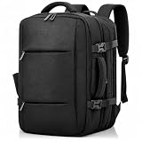 [EVRION] 【18L→40L拡張・機内持込OK】 ビジネスリュック メンズ 大容量 40L バックパック 通勤 出張 旅行 拡張 キャリーオン 16インチPC対応 3層構造