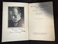 Benito Mussolini - The Man B000L2GOP2 Book Cover