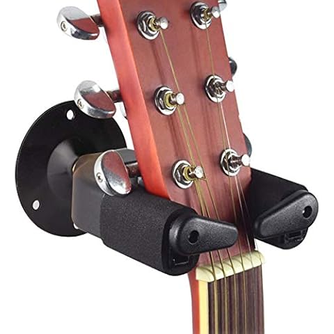 Surplex Soporte de guitarra con base y bloqueo de seguridad para montaje en pared Cover