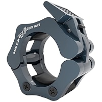 WARM BODY COLD MIND - Colliers de serrage olympiques de 5,1 cm, colliers d' haltérophilie, clips de poids pour barres, pinces d'haltérophilie olympiques, colliers de serrage - Accessoires de gym pour WARM BODY COLD MIND - Colliers de serrage olympiques de 5,1 cm, colliers d' haltérophilie, clips de poids pour barres, pinces d'haltérophilie olympiques, colliers de serrage - Accessoires de gym pour