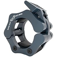 Clips Barre Olympique WARM BODY COLD MIND - Stop Disque 50mm, Colliers Serrage Musculation, Haltérophilie, Gym