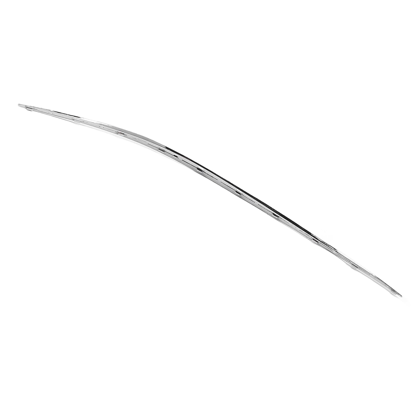 Moldura del Parachoques Delantero Elegante Tira Cromada Que Mejora la Protección para Clase E E55 E500 E350 E320 Material Duradero Fácil Instalación (Izquierda: 2118800512)