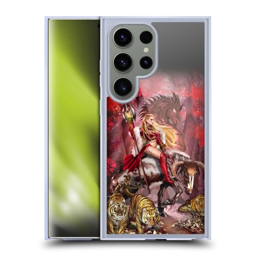 Coque gel Samsung S24 Ultra MagSafe Ruth Thompson design Taureau