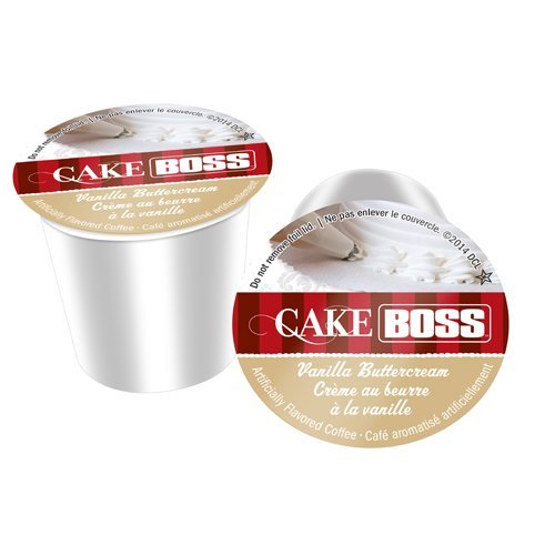 Cake BossSNCB5248-96 Vanilla Buttercream Coffee - 96 Count