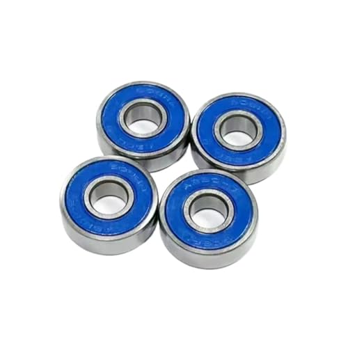 Rodamientos de bolas 608RS ABEC-9 en acero al carbono con ranura profunda de alta precisión