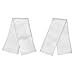 2PCS Glass Fibre Finger Cots Thermal Insulation Finger Covers TIG Welding Fingertip Protector XL L Size White