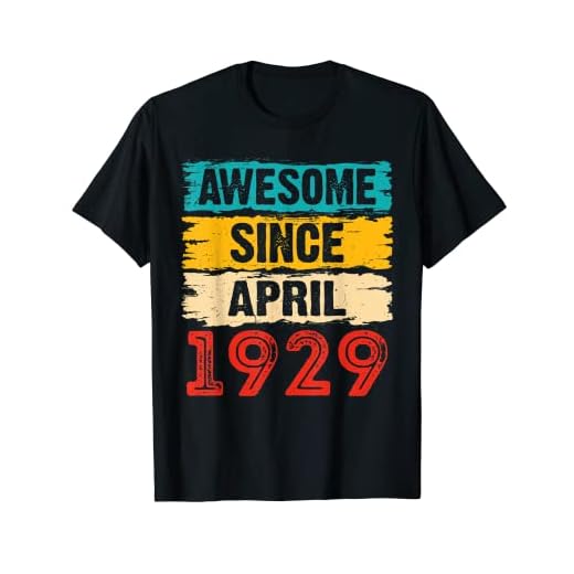 Regalos de 94 años impresionantes desde abril de 1929 para cumpleaños Camiseta