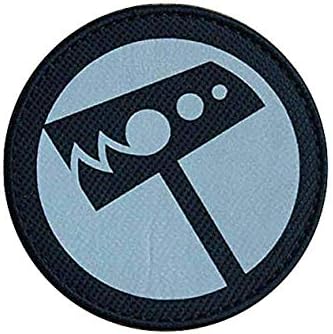 SCP Mobile Task Forces Nu-7 “Hammer Down” Special Containment Procedures Foundation SCP Foundation Decorative IR Reflective Patch