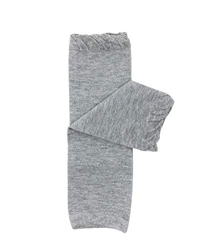 allydrew Pastel Baby Leg Warmer & Pastel Toddler Leg Warmer for Boys & Girls, Solid Gray