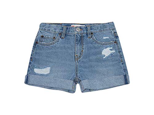 Levi's Kids Lvg Girlfriend Shorty Short Pantalones cortos Niñas Miami Vices 12 años