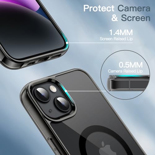 Image of JETech Magnetic Case for iPhone 14, Black