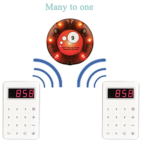 image for Retekess TD158A Restaurant Pager System,Pagers for Restaurants,Adjusta