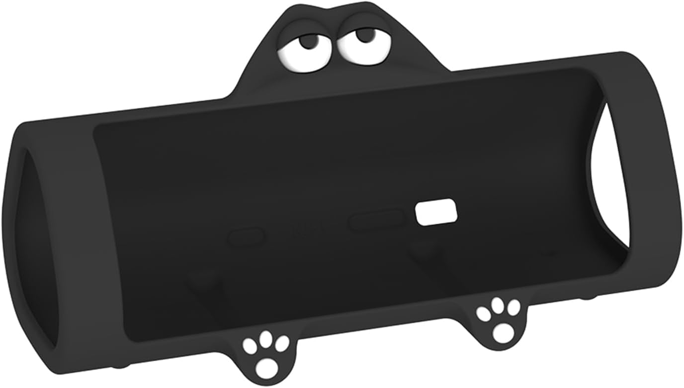 Silicone Case, Cutout Access Cover, Soft Grip Guard, Cartoon Accent, Desk Setup Carry Storage Companion Accessory