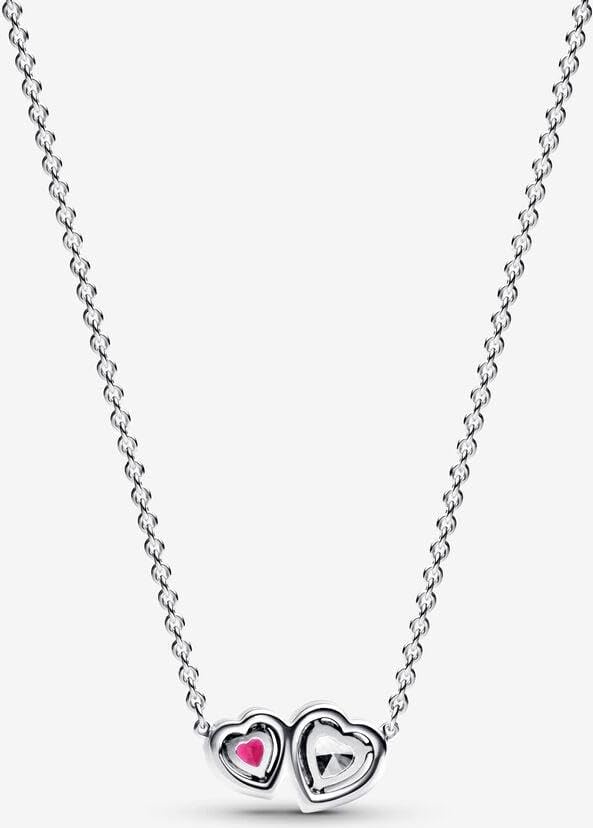 Miniatura 2 de PANDORA Collar Moments 393632C01-45 corazones