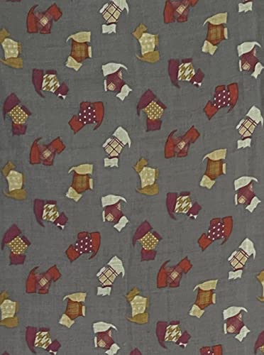 Lina & Lily Scottie Dog Print Women's Infinity Scarf Lightweight2