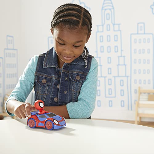 Spidey And His Amazing Friends Marvel Spidey Action Figure And Web-Crawler Vehicle, For Kids Ages 3 And Up #TOP4