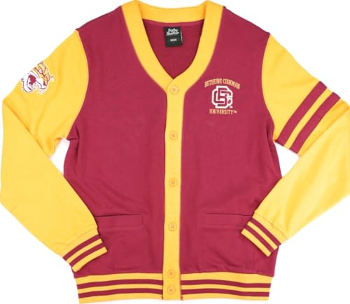 Big Boy Bethune-Cookman Wildcats S4 Mens Cardigan [Maroon] - ID#67242-104-85-0-0
