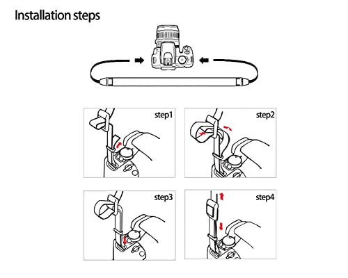 Elvam Camera Strap Belt Compatible W/ Dslr/Slr/Instant Camera/Dc/Phone Case, 13 #TOP4