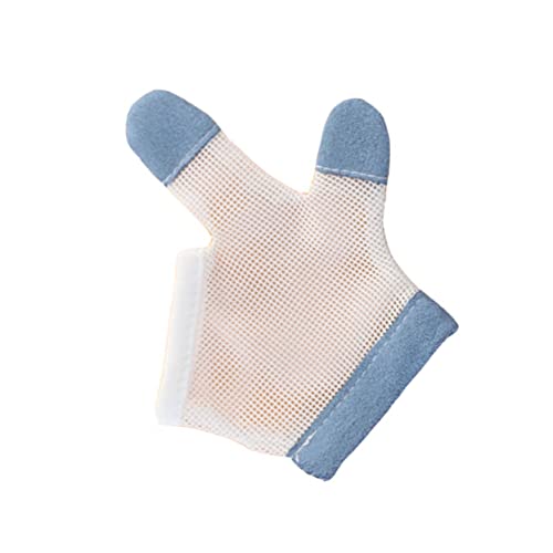 Manoplas para bebés que evitan la succión de dedos guantes suaves de dentición para alivio seguro