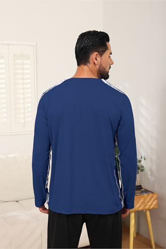 HORSSLE Post Shoulder Surgery Shirt, Comfy Wear After Surgery Shirts, Full Open Side Snap Chemo & Dialysis