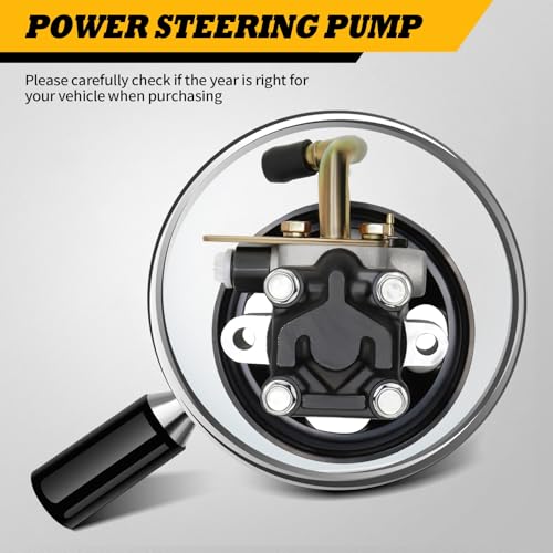 Jecoupoon Power Steering Pump Compatible with Sonata 2.7L 2002-2005 Santa Fe 2.7L 2001-2006 Optima 2.5L 2.7L 2001-2006 21-667 57100-26100 5710026100 57100-38500 5710038500 by Jecoupoon - Image 7