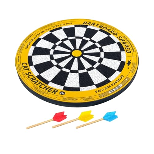 Rascador de pared para gatos, diseño de tablero de dardos, alfombrilla para rascar gatos, alfombrilla para rascar gatos, para proteger muebles de esquinas a puertas, suelos, mantas y sillas