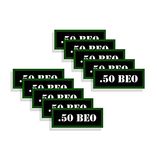 Speed Demon Hot Rod Shop Ammo Can Labels 50 Beowulf Ammunition Decals 10 Pack Adhesive Vinyl 3"x1.15"