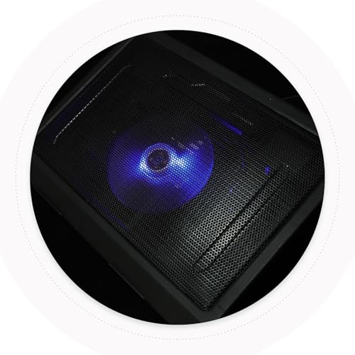 Base enfriadora para laptop con ventilador ajustable miniatura 7