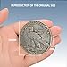 Fine Embossed Design Old Silver Coin Rare Indian Head $10 Collectible Historical Coins Art Commemorative Replicas Silver Dollars Antique Coins Collectible Gifts(1907)