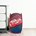 Disney Pixar Cars Pop Up Hamper - Lightning McQueen Racecar Mesh Laundry Basket/Bag with Durable Handles - Storage for Clothes and Toys
