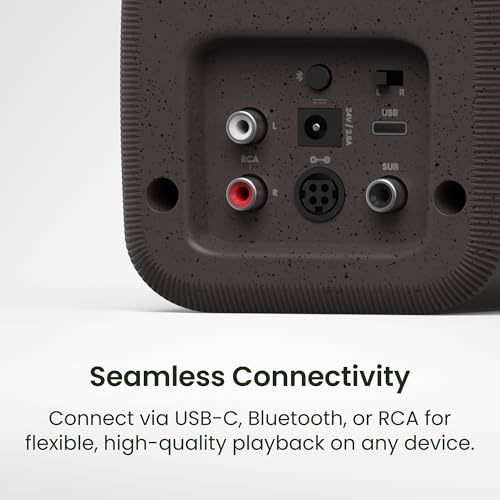 Altavoces activos Kanto UKI 100W con integración de subwoofer inteligente Onyx 7