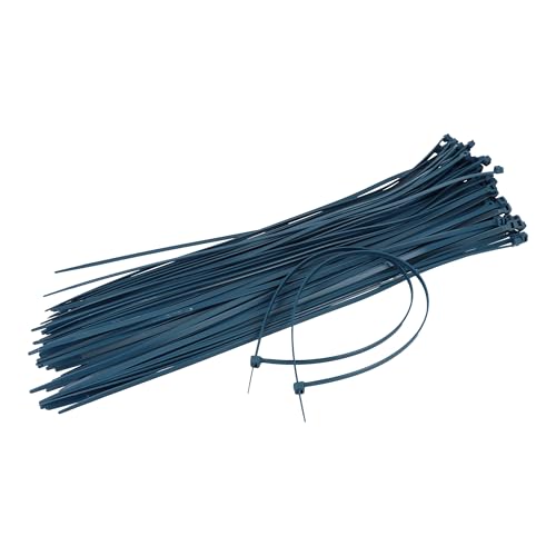 KTEC blue metal detectable cable ties en nylon 66 résistant UL94HB contre les ruptures de câbles