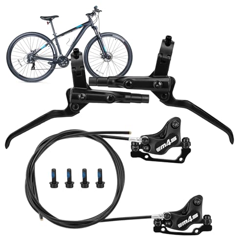 Kit de frein à disque à quatre pistons en alliage d'aluminium haute résistance pour vélo