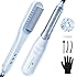Wavytalk Pro Steam Hair Straightener Brush, Steamline Pro 3-in-1 Straightening Brush for Curly Hair, Fast Salon Results with Less Damage, Anti-Frizz and Hair Nourishment