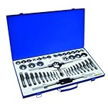 Hilka 48404500 Pro Craft Tungsten Steel Tap and Die Set (45-Piece)