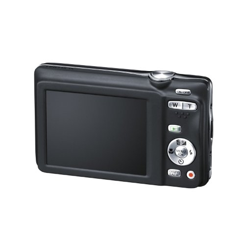 Image of Fujifilm FinePix JX500 14MP Point and Shoot Camera (Black) with 5X Optical Zoom, Memory Card and Camera Case