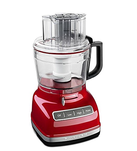 KitchenAid KFP1133ER 11-Cup Food Processor with Exact Slice System - Empire Red