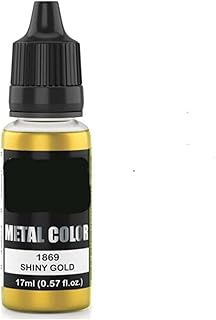 Green Stuff World - Metallic Paint Shiny Gold 1869 for Models and Miniatures