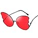 Produktbild Fashion Lady Personality Sunglass Metal Butterfly Shape Sunglass Cat Eye Fashion Sunglass