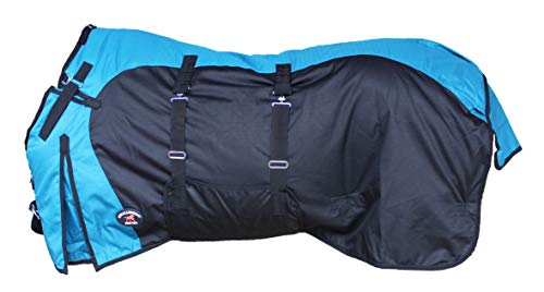 CHALLENGER 60' 1200D Horse Turnout Waterproof Heavy Weight Winter Blanket 5EE20TR
