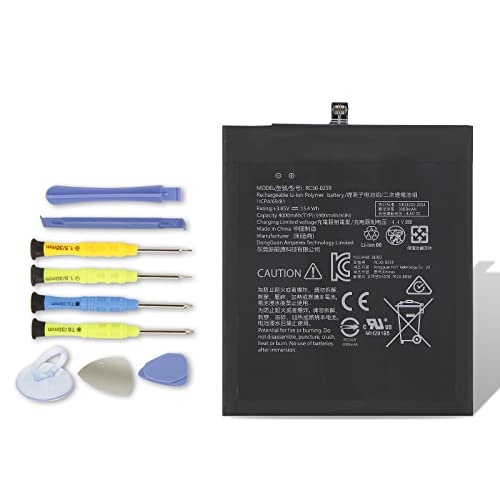 MULS rc30-0259 1ICP4/69/81 Replacement Battery Compatible with Razer Phone 2 RZ35-0259UR10-R3U1 with Installation Tools 3.85V 4000mAh 15.4Wh