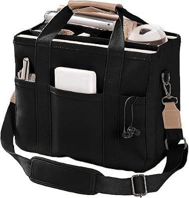 Tote Bags for Women Canvas Purse Crossbody Bags with Pockets Shoulder Handbags Large Bible Messenger Bag With Pockets